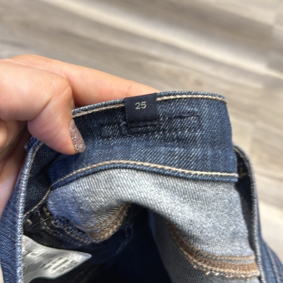 Citizens Of Humanity Blue Bermuda denim shorts size 25 - Picture 7 of 9